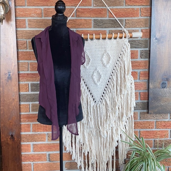 ✨ GARAGE Purple Blouse - Picture 2 of 5